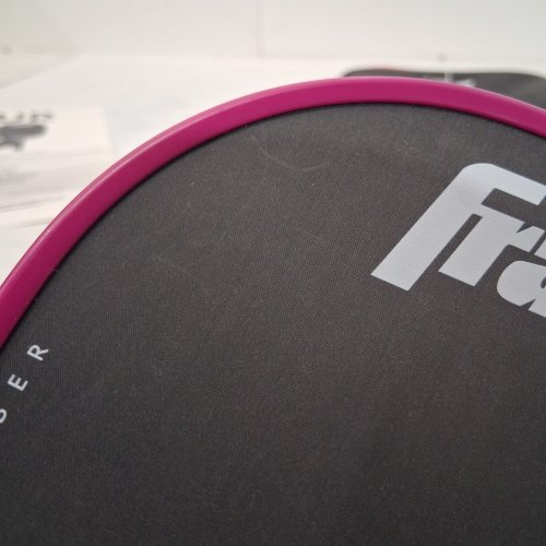 FRANKLIN SPORTS PRO FS TOUR SERIES PICKLEBALL PADDLE SET WITH COVER AND PADDLE MAGIC ERASER - 14MM - BLACK/PINK (MODEL: 59302C2) image 4