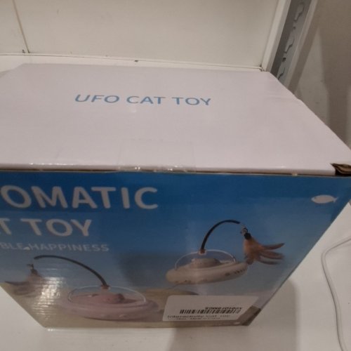 HOOROOR 2-IN-1 UFO LASER CAT TOY - PINK (MODEL: M10) image 3