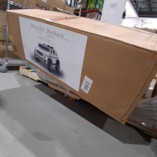COSTWAY KIDS RIDE ON MERCEDES BENZ WITH RC REMOTE CONTROL AND TRUNK - 12V - WHITE (MODEL:TY328021WH) image 6