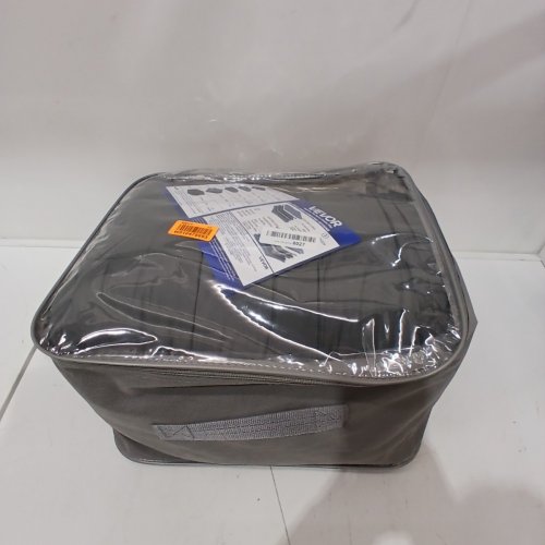 VEVOR WEIGHTED BLANKET WITH GLASS BEADS - QUEEN - 25 LBS - GREY (MODEL: XSH004) image 6