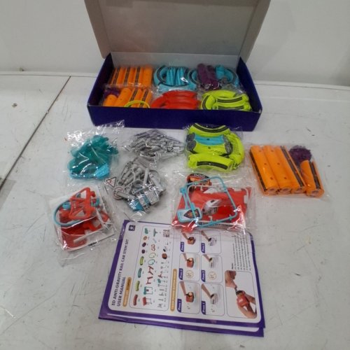 115PC HAHALAND 3D ANTI-GRAVITY RAIL CAR STEM SET - AGES 3-8 - MULTICOLOURED (MODEL:818-9AB) image 2