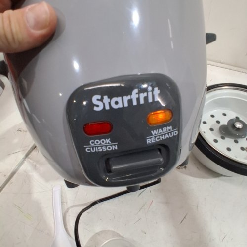 STARFRIT ELECTRIC RICE COOKER - 10 CUPS, 400W - GREY image 3
