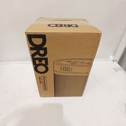 DREO ATOM 316 COMPACT DIGITAL SPACE HEATER WITH REMOTE CONTROL - 1500W - GOLD (MODEL: DR-HSH006)DREO ATOM 316 COMPACT DIGITAL SPACE HEATER WITH REMOTE CONTROL - 1500W - GOLD (MODEL: DR-HSH006) image 3