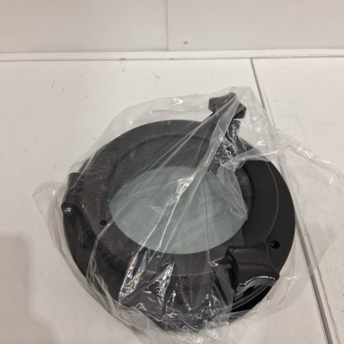 MARINE GRADE ROUND PORTHOLE WINDOW HATCH FOR BOATS - 6.33" X 3.54" - BLACK image 2