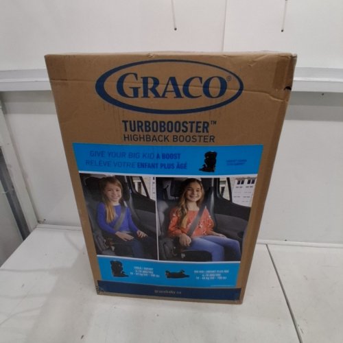 GRACO TURBO BOOSTER SEAT WITH REMOVABLE HIGH BACK CONVERTS FROM CHILD TO BIG KID - 4-10YRS / 40-100LBS - KAMRYN FASHION (MODEL: 2168325) image 3