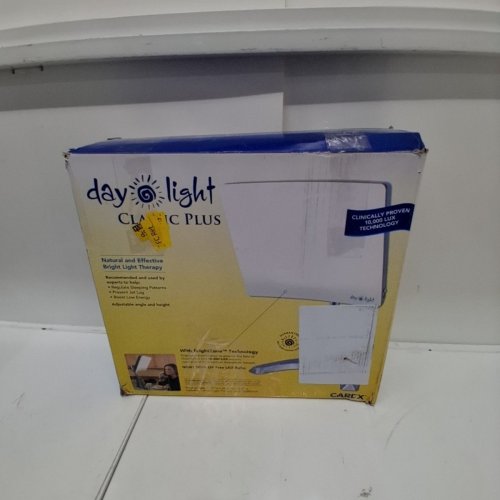 CAREX DAY-LIGHT CLASSIC PLUS 12" BRIGHT LIGHT THERAPY LAMP - 10000LUX - SILVER (MODEL: DL93011) image 5
