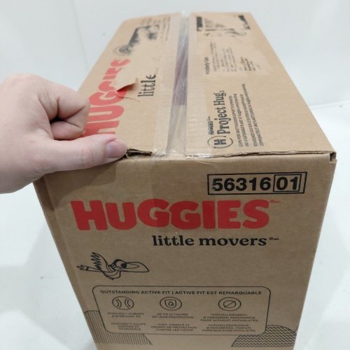 132PK HUGGIES® LITTLE MOVERS' DISPOSABLE DIAPERS - SIZE 5 - LION KING image 3