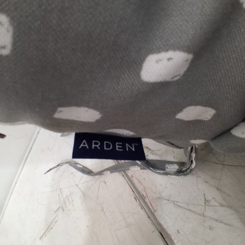 ARDEN POLYFILL CHAIR CUSHION - 40 1/4" L X 21" W X 5" H - GRAY WITH WHITE DOTS (MODEL: MQ04C09B) image 4