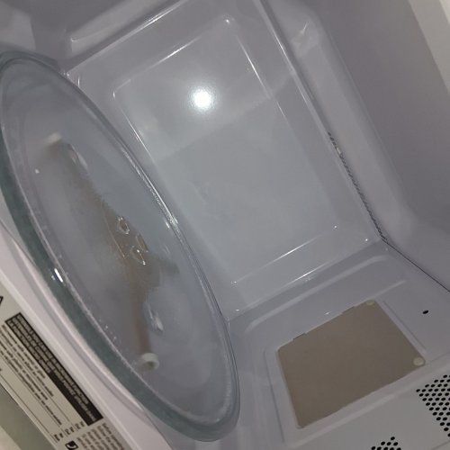 TOSHIBA COMPACT COUNTERTOP MICROWAVE OVEN - 1.2CU.FT - 1500W - STAINLESS STEEL (MODEL: ML-EM31P(SS)/CA) image 5