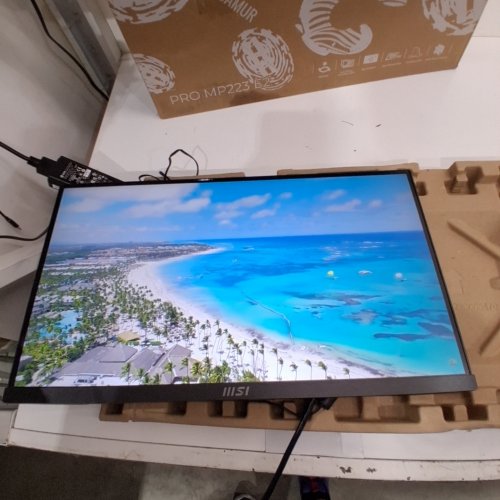 MSI PRO 22" MONITOR 100HZ 1920X1080 1MS - BLACK (MODEL: MP223 E2/ 3PB9) image 4