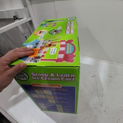 LEAPFROG SCOOP & LEARN INTERACTIVE ICE CREAM CART TOY - 24 MONTHS+ (MODEL: 6007) image 3