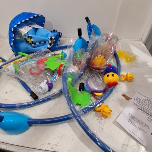 BABY EINSTEIN UNISEX NEIGHBORHOOD SYMPHONY ACTIVITY JUMPER INFANT ENTERTAINER WITH LIGHTS AND MELODIES - AGE 6MO+ - 25LBS CAP - 36.7" X 36.7" X 34" - MULTICOLOUR (MODEL: 10504-ES) image 4