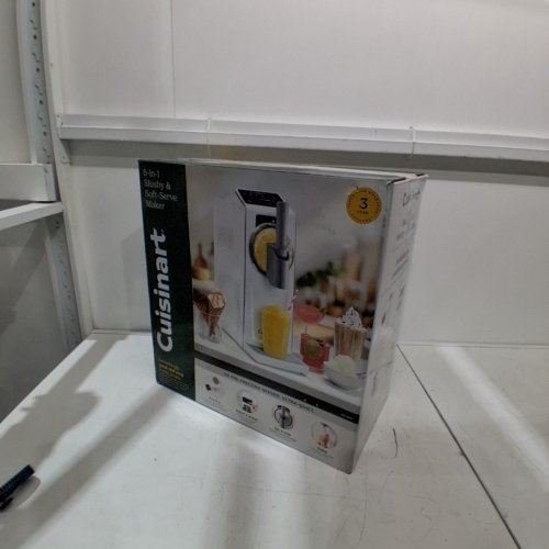 CUISINART 6-IN-1 SLUSHY & SOFT ICE CREAM MAKER MACHINE - 1.7QT - WHITE (MODEL: ICE-200C) image 5