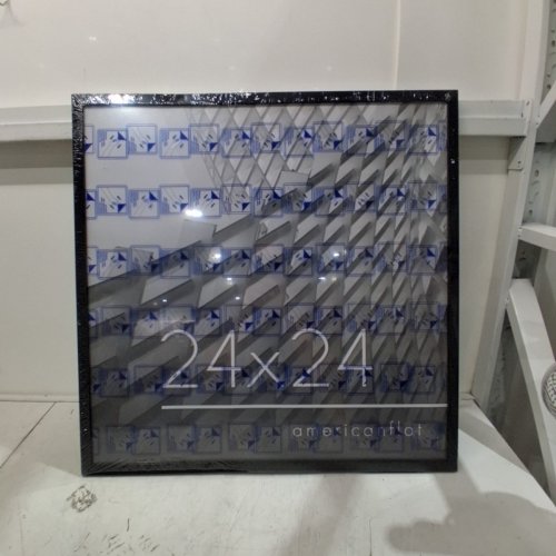 AMERICANFLAT SQUARE PICTURE FRAME - 24" X 24" - BLACK image 2