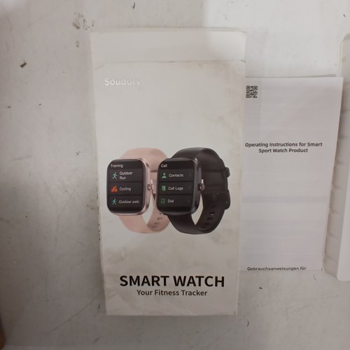 SOUDORV FITNESS TRACKER SMART WATCH - PINK image 3
