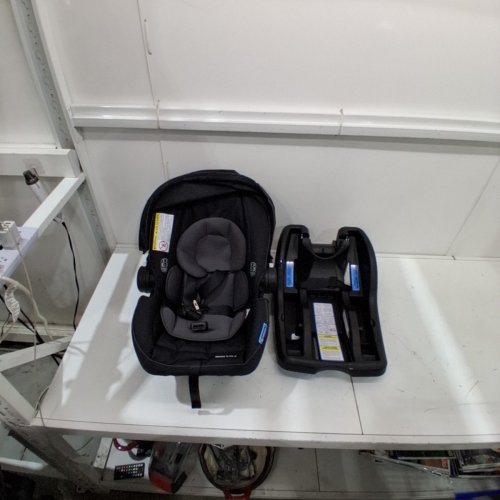 GRACO SNUGRIDE 35 LITE LX INFANT CAR SEAT - 35LB MAX- BLACK/GREY (MODEL: 2143034) image 3