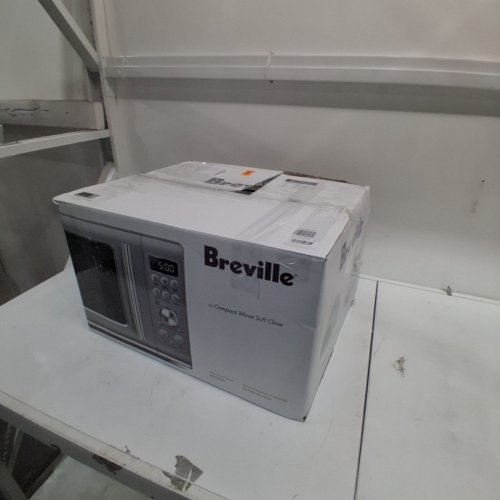 BREVILLE THE COMPACT WAVE SOFT-CLOSE MICROWAVE - SILVER/STAINLESS STEEL - (MODEL: BMO650SIL) image 5
