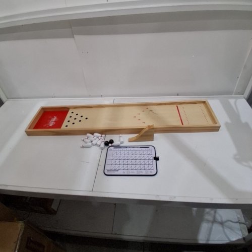 GOSPORTS TABLETOP MINI BOWLING GAME SET WITH DRY ERASE SCORECARD (MODEL: MINIBOWL-01) image 2