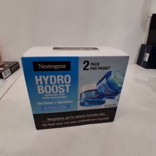 2PK NEUTROGENA HYDRO BOOST HYALURONIC ACID GEL CREAM FRAGRANCE FREE - FOR NORMAL TO OILY SKIN - 47ML/EACH image 2
