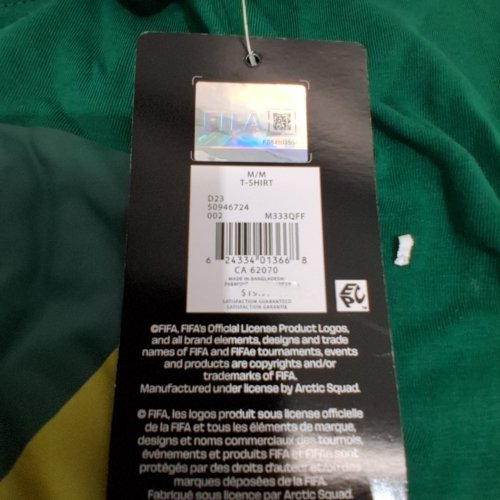 FIFA VANCOUVER GRAPHIC T-SHIRT - MEDIUM - GREEN image 3