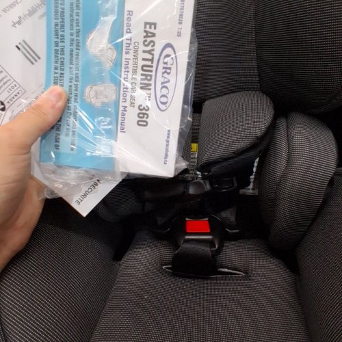 GRACO EASYTURN 360 2-IN-1 CONVERTIBLE CAR SEAT - CYRAN BLACK/GREY (MODEL: 2227897) image 4