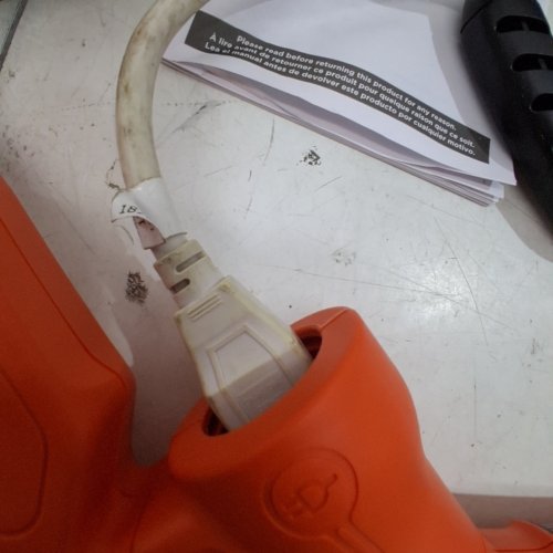BLACK AND DECKER STRING TRIMMER AND EDGER WITH AUTO FEED 14" - BLACK/ORANGE (MODEL: BESTA510-CA) image 4