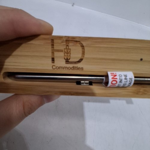 *CUSTIOMIZED* MEATER PLUS WIRELESS AND BLUETOOTH MEAT THERMOMETER FOR VARIOUS MEATS AND FISH - 165FT RANGE - STAINLESS STEEL (MODEL: RT1-MT-MP01) image 4