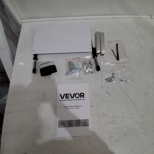 VEVOR DOG DOOR FOR SLIDING GLASS DOOR - 75-7/8" TO 80-11/16" - WHITE - (MODEL: CWM03-M) image 5