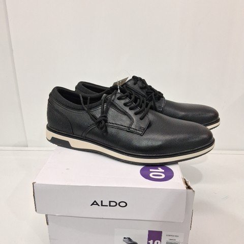 MENS ALDO CASUAL HYBRID DRESS SHOE - SIZE 10 - BLACK (STYLE: 1988328) image 2