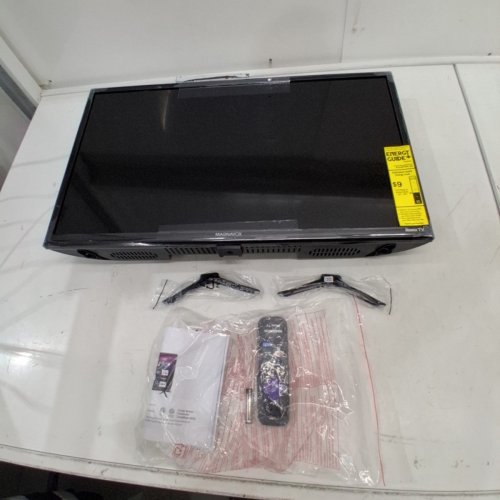 MAGNAVOX ROKU 720P TELEVISION - 24" - BLACK (MODEL: MRT2405_AMZ) image 3