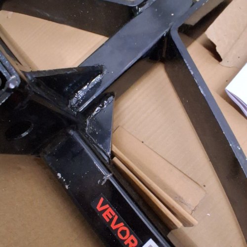 3 POINT HITCH RECEIVER - 2" - UNIVERSAL FIT - BLACK (MODEL: S-05) image 3