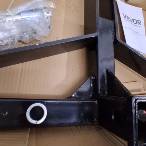 3 POINT HITCH RECEIVER - 2" - UNIVERSAL FIT - BLACK (MODEL: S-05) image 4