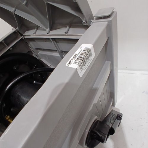 SUNCAST HOSE HIDEAWAY – DURABLE RESIN HOSE REEL IN DOVE GRAY WITH NO-ASSEMBLY DESIGN AND EASY CRANK HANDLE - 100FT - GREY (MODEL:PHH100DY) image 3