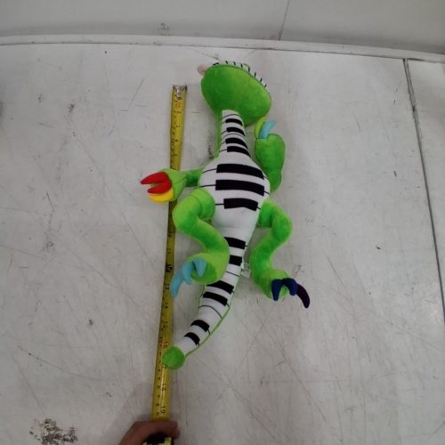 PIANOSAURUS GAME TIME NIGHTMARE PLUSH - 19" - GREEN/MULTICOLOURED image 3