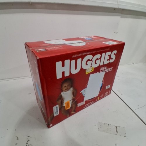 168PK HUGGIES WINNIE THE POOH LITTLE SNUGGLERS DIAPERS - SIZE: 1 image 2