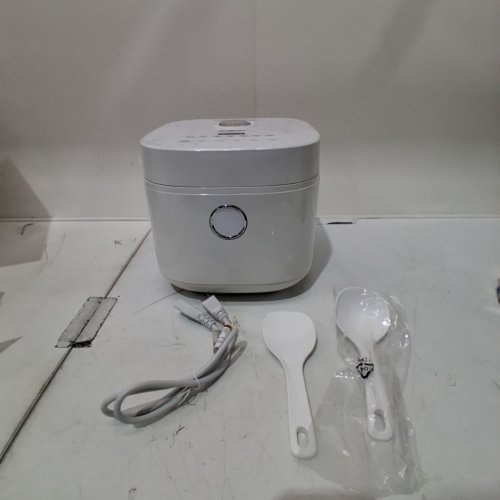 SALTON MULTIFUNCTION MICOM RICE COOKER - 20 CUPS - WHITE (MODEL: RC2129WH) image 3