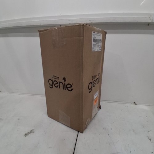 LITTER GENIE PAIL STYLE CAT LITTER WASTE DISPOSAL SYSTEM - WHITE/GREY (MODEL: 00666594210890) image 5