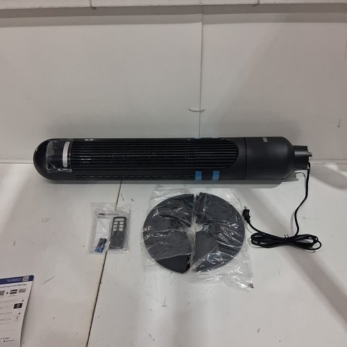 DREO OSCILLATING SMART TOWER FAN - 4 SPEEDS - 3 MODE - 28DB - 45W - BLACK (MODEL: DR-HTF017S) image 3