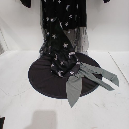 2PC GOODMARK CELESTIAL WITCH COSTUME - MEDIUM (8-10) - BLACK (MODEL: CA35540M) image 2