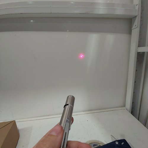 INTERACTIVE RECHARGEABLE USB LASER POINTER CAT TOY - SILVER image 3
