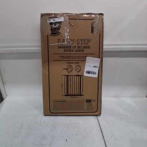 REGALO EASY STEP EXTRA WIDE SAFETY GATE - 29-49" X 30" - BLACK (MODEL: 1164 EB DS) image 4