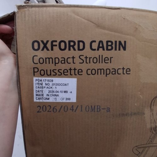 MAXI-COSI OXFORD CABIN COMPACT STROLLER - OAK TRUFFLE (MODEL: 01353COAT) image 2