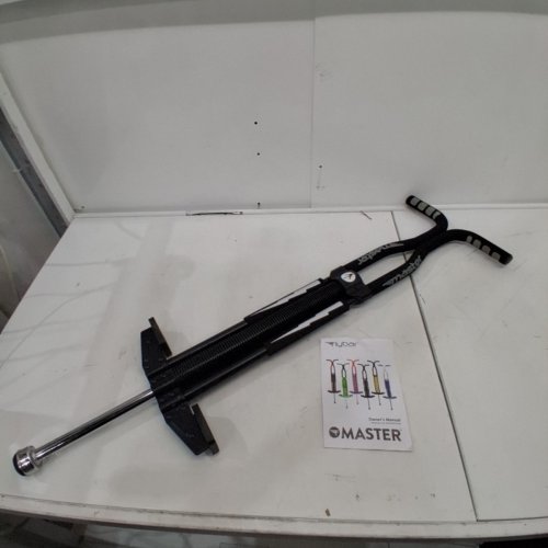 FLYBAR MASTER POGO STICK WITH ANTI-SLIP PEGS - 80-160 LBS - BLACK (MODEL: 2060-S) image 2