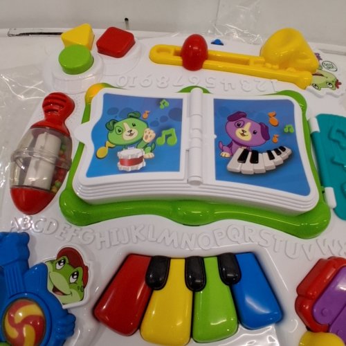 LEAP FROG LEARN AND GROOVE MUSICAL TABLE ACTIVITY CENTRE (MODEL: 80-19269E) image 2
