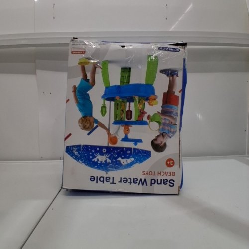 HYES KIDS 3-TIER WATER TABLE SPLASH SAND TABLE WATER TOYS - BLUE (MODEL: 988-863A) image 4