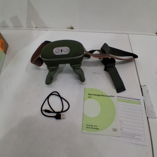 MASSAGE MASTER SHOULDER AND NECK MASSAGER - GREEN (MODEL: N7) image 4