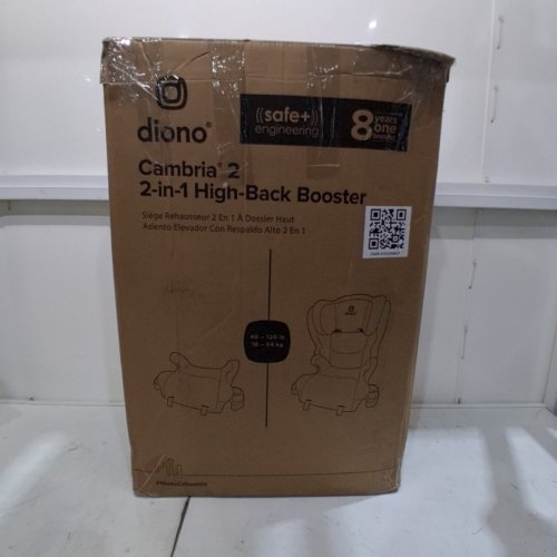 DIONO CAMBRIA 2 XL DUAL LATCH CONNECTORS 2-IN-1 BELT POSITIONING BOOSTER SEAT HIGH BACK & BACKLESS BOOSTER - PINK (MODEL:31212-NA-01) image 5