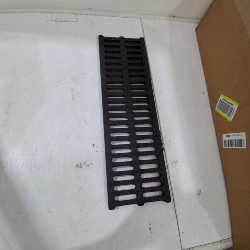PLASTIC DRAIN GRATE -RESIN PLASTIC DRAIN STRAINERS/SEWER COVER GRATE - 11.8" X 19.7" - BLACK image 3