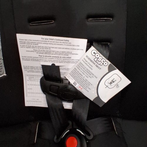 COSCO SCENERA NEXT CONVERTIBLE CAR SEAT - BLACKOUT (MODEL: 22183C-KOT) image 4