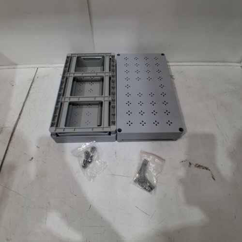 2PK UNDER SINK ORGANIZER - GRAY image 4